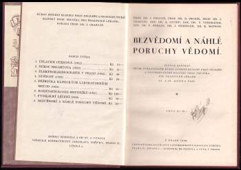 Josef Pelnář: Bezvědomí a náhlé poruchy vědomí