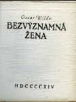 Bezvýznamná žena