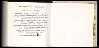 Jaromír Skřivánek: Bhagavadgíta, neboli, Zpěv vznešeného