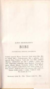 Karin Michaëlis: Bibi