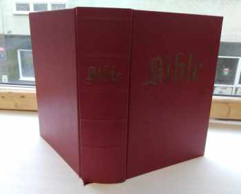 Bible - český překlad Jeruzalémské bible - KRÁSNÁ KOŽENÁ VAZBA