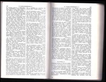 Bible Svatá, aneb, Všecka Svatá Písma Starého i Nového zákona