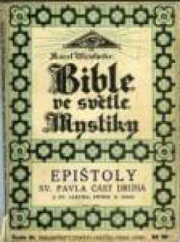 Karel Weinfurter: Bible ve světle mystiky