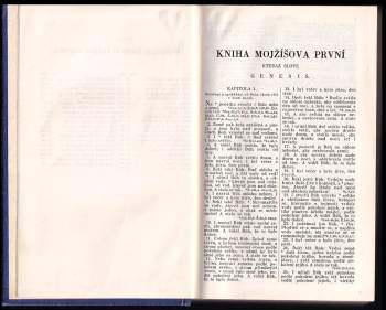 Biblí svatá, aneb, Všecka svatá písma Starého i Nového Zákona