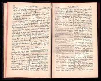 Biblí svatá aneb všecka svatá písma Starého i Nového Zákona
