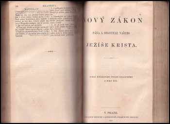 Biblí svatá, aneb, Všecka svatá Písma Starého i Nového zákona
