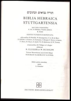 Biblia Hebraica Stuttgartensia