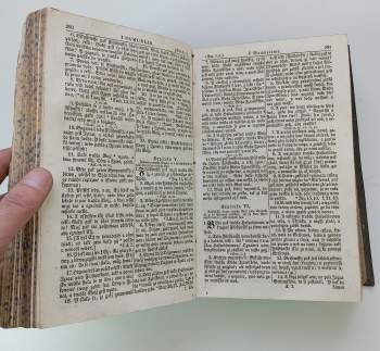 Biblia Sacra, To gest, Biblj Swatá, a neb, wssecka Swatá Pjsma Starého y Nowého Zákona