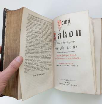 Biblia sacra, to gest, Biblj swatá, aneb, Wssecka swatá pjsma Starého i Nowého zákona