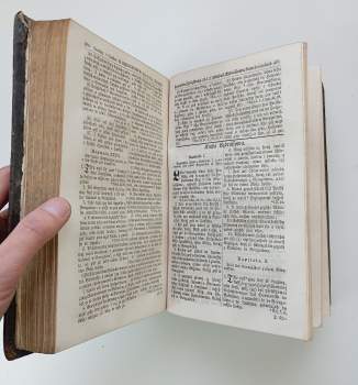 Biblia sacra, to gest, Biblj swatá, aneb, Wssecka swatá pjsma Starého i Nowého zákona