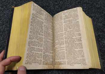 [BIBLIA SACRA, To gest Biblj Swatá a neb wssecka Swatá Pjsma, Starého y Nowého Zákona, Se wssj pilnostj opět přehlédnuta, na mnohých mjstech podlé starých wydánj bratrských ponaprawena y w nowé wydána]