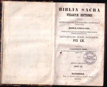 Valentin Loch: Biblia Sacra