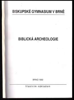 Biblická archeologie