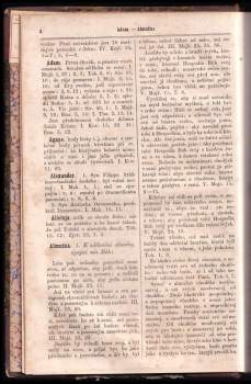 Innocenc Antonín Frencl: Biblická encyklopédie, čili, Seznam důležitějších textů písma sv. na všecky články víry a mravů učení katolického, jakož i na znamenitější biblické osoby, města, obyčeje atd