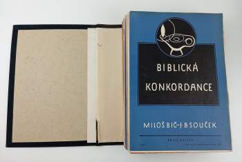 Miloš Bič: Biblická konkordance