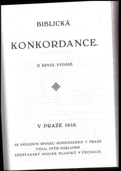 Biblická konkordance