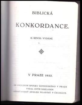Biblická konkordance