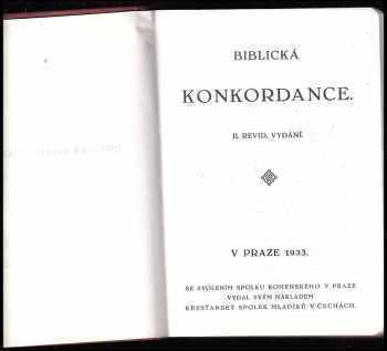 Biblická konkordance