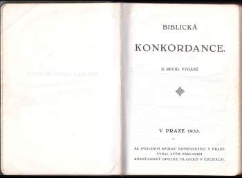 Biblická konkordance