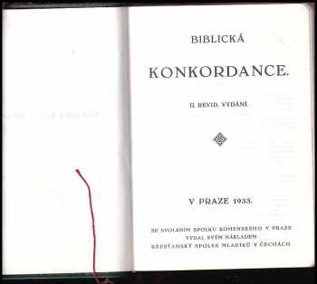 Biblická konkordance