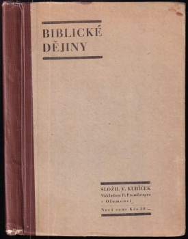 Biblické dějiny