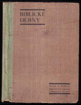 Biblické dějiny