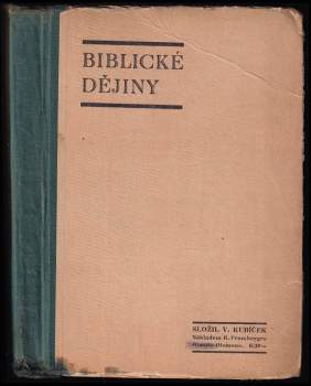 Biblické dějiny