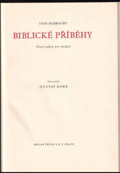 Ivan Olbracht: Biblické příběhy