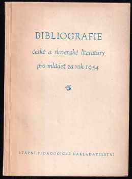 Bibliografie české a slovenské literatury pro mládež za rok 1954