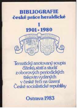 Bibliografie české práce heraldické