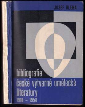 Bibliografie české výtvarně umělecké literatury 1918-1958