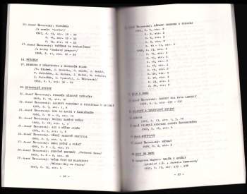 Ilja Matouš: Bibliografie Josefa Škvoreckého