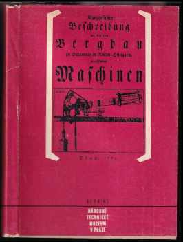 📗 Bibliografie prameny Beschreibung der Bergbaumaschinen Nicolaus