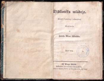 Josef Věnceslav Vlasák: Bibliotéka mládeže