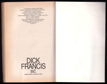 Dick Francis: Bič