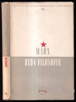 Karl Marx: Bída filosofie