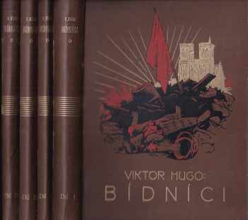 Bídníci 1-4 - CHYBÍ PÁTÝ DÍL - Victor Hugo (1923, Ladislav Šotek) - ID: 583413