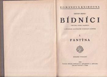 Victor Hugo: Bídníci, 1. - 4. díl