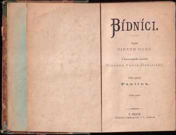 Victor Hugo: Bídníci