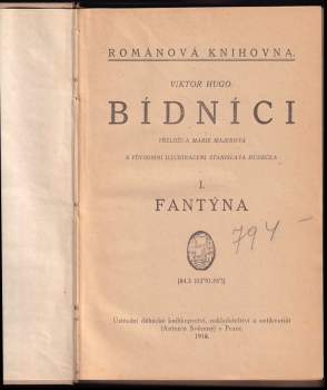 Victor Hugo: Bídníci