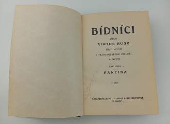 Victor Hugo: Bídníci: I.-V. díl
