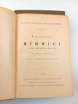 Victor Hugo: Bídníci