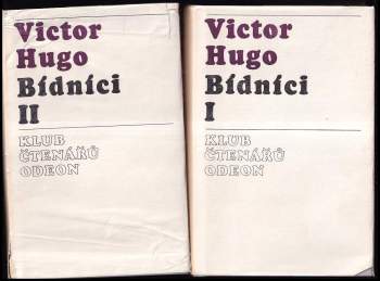 Bídníci : Díl 1-2 - Victor Hugo, Victor Hugo, Victor Hugo (1975, Odeon) - ID: 803608