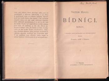 Victor Hugo: Bídníci