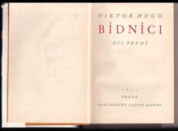 Victor Hugo: Bídníci