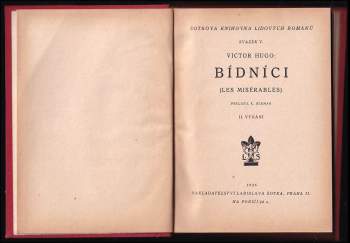 Victor Hugo: Bídníci 1 - 5 - KOMPLET