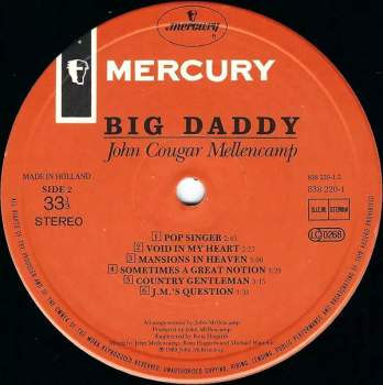 John Cougar Mellencamp: Big Daddy