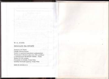 William Earl Johns: Biggles na stopě