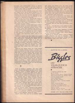 William Earl Johns: Biggles od velbloudích stíhaček