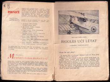 William Earl Johns: Biggles učí létat